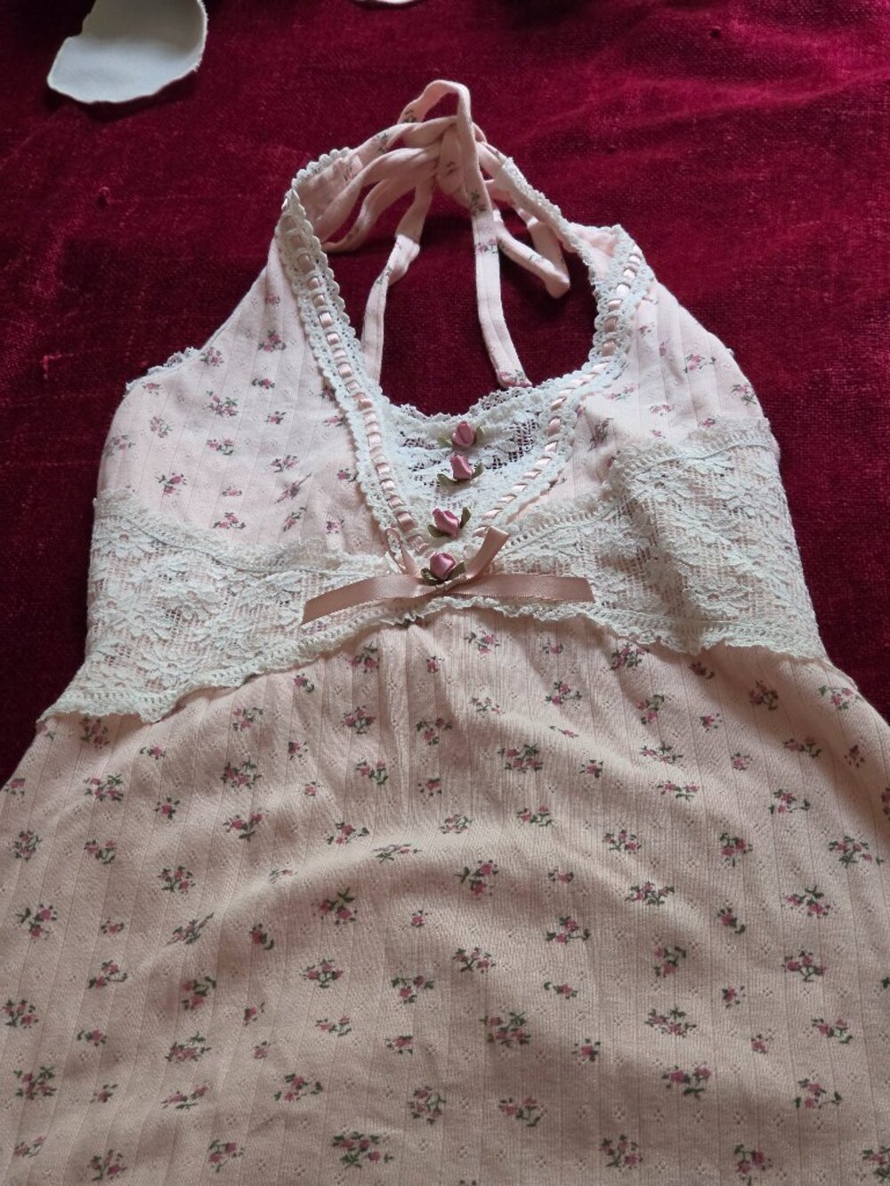 LACEMADE ROSE JAM FLORAL KNIT MIDI SIZE SMALL BRAND NEW! - Picture 4 of 8